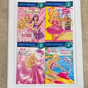 Barbie Step Into Reading Level 2 Books Set